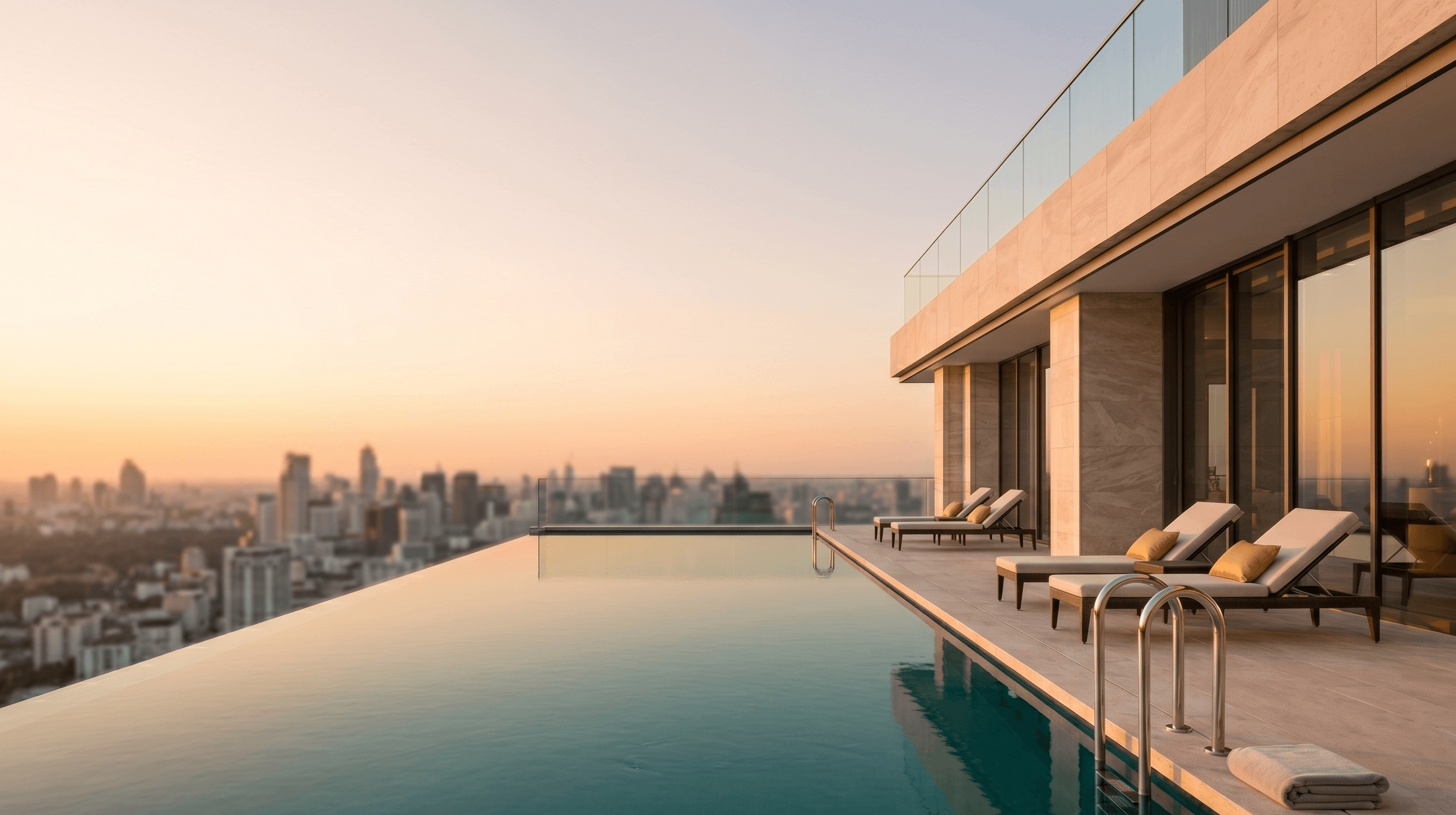 واجهة فندق مناسبة لرحلة قصيرة في نهاية الأسبوع